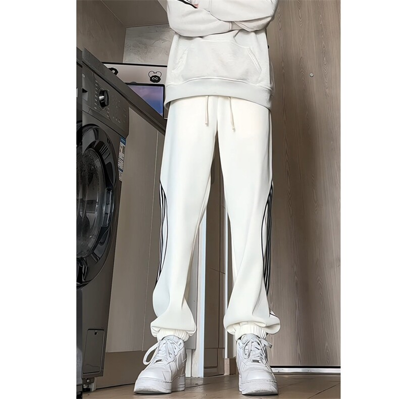 ！2025春季新款男士百搭休闲卫裤运动束脚裤WK2037P55控88,男装休闲裤,电商B220