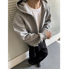 1506-1/WF311/P62美式高街重磅通勤纯色卫衣休闲连帽男女同款，男装卫衣，星座1506-1