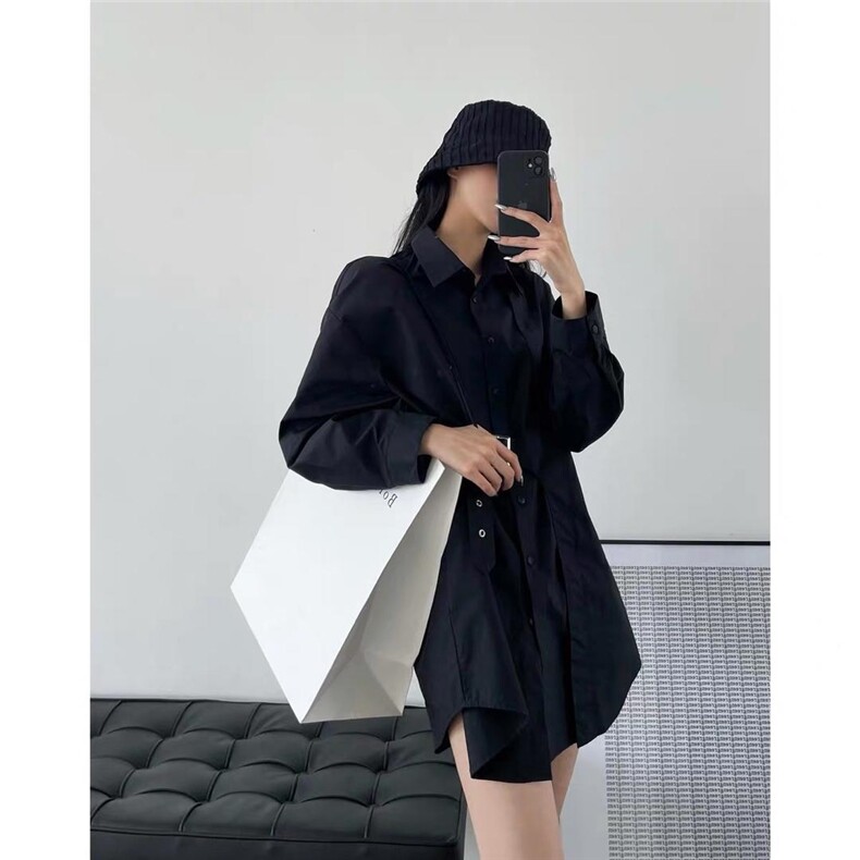 简约大方衬衫！大不能错过，女装衬衫，依挺好