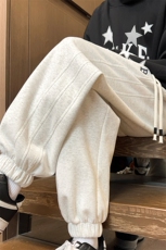 供抖音高品质人气主推休闲裤男束脚裤子416B-1-KL750-特P45限78，男装休闲裤，星座416B-1
