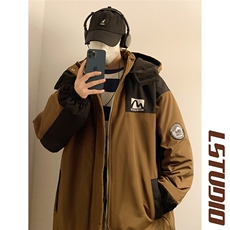 A702冬季加厚加棉服防水户外登山棉衣外套男2024新款冲锋衣，男装棉衣，电商C306-1