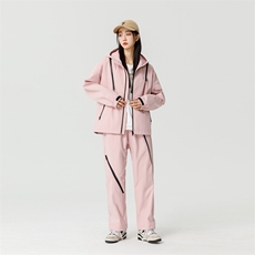 现货三防二开情侣冲锋衣套装户外登山服DSA157B-TZ562-P120可分拆，男装休闲套装，电商A157B