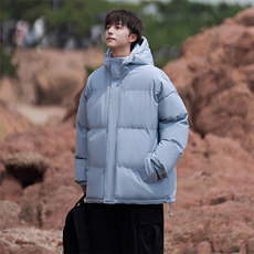 主推！五防面料棉衣连帽加绒加厚潮流棉服男MY1277-特P70，男装棉衣，星座610B-1