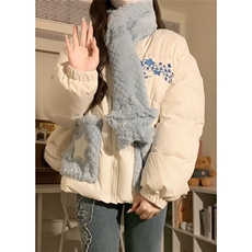 女风送围巾复古可爱软糯棉衣ZM0130-P100，男装棉衣，星座313A(原308A-2)