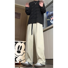 秋季新款垂坠感直筒西裤美式痞帅高级感休闲裤子-A1147TP35控58，男装西裤，电商B241