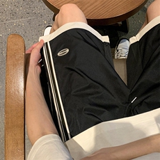 B266-TY12-P45控5823夏季新款纯棉宽松港风透气短裤休闲裤，男装牛仔裤，星座B257-1