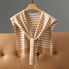 2025条纹披肩百搭时尚，围巾，九月九羊绒