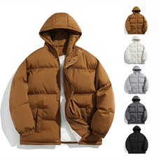 2025小牛津覆膜三防面料光板棉衣棉服棉袄面包服G1604-P50，男装棉衣，星座207