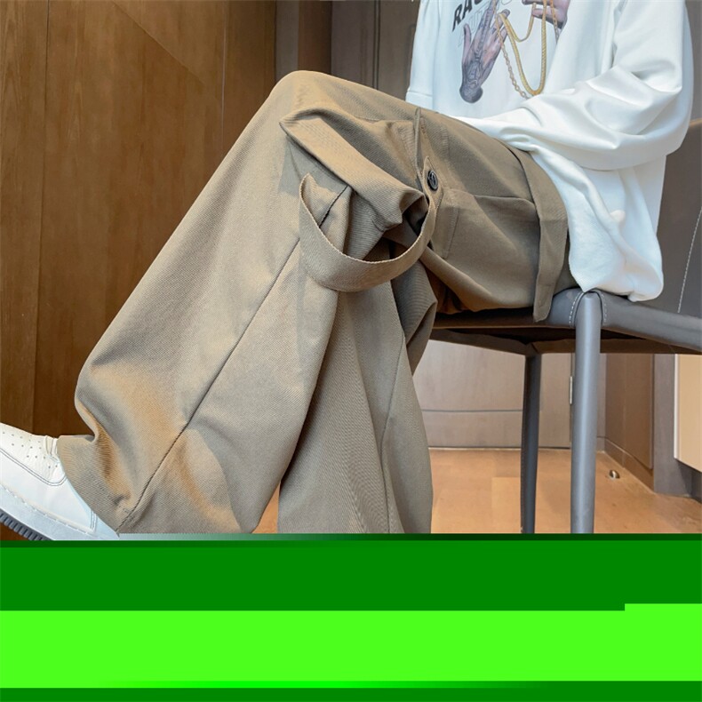 常年备货款男宽松直筒高街潮牌工装休闲长裤K812p55大量备货,男装工装外套,电商D315A
