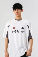 速干运动美式投篮街头印花球服大码M-5XL短袖T恤男DX78028P50控78，男装T恤，星座227-7