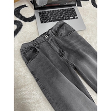 B221美式ins高街宽松直筒扎染莱赛尔冰丝牛仔裤LK25482-特P40控78，男装牛仔裤，电商B221