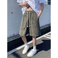 GENIOLAMODE冰丝速干美式运动短裤男夏季薄款2025新款青少年休闲，男装休闲裤，电商B315