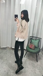 羊绒大衣图片