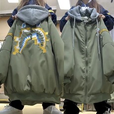 1506-1/JW9221/P43潮流棒球服飞行员夹克男女宽松印花百搭外套，男装夹克，星座1506-1