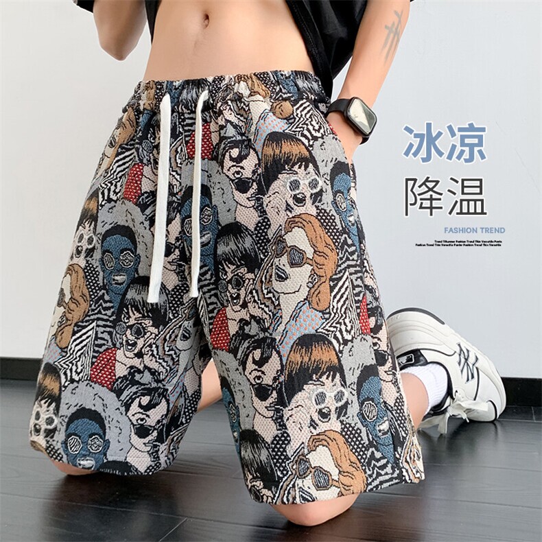 K203-P32控49新款现货夏季提花男士休闲裤,男装休闲裤,星座209-1