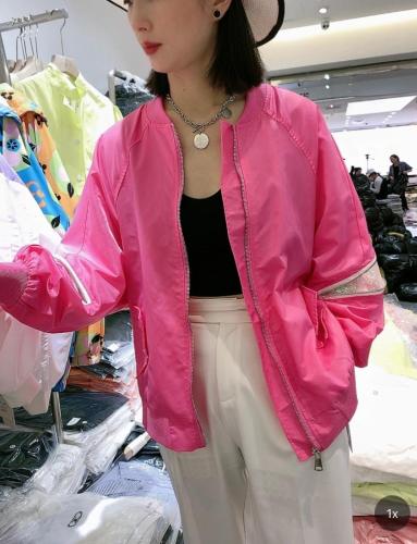 Z2127春季炸街女潮ins设计感小众薄款亮片上衣宽松外套,女装,L·H·X