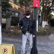 拼座山雕棉服百搭流行2025冬季新款ins外套MF400-P93，男装棉衣，星座412-3