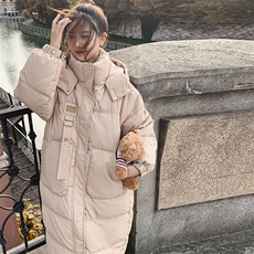连帽立领撞色贴标时尚个性外套女2025新款冬季学生棉衣C462-100，男装棉衣，星座911-2(原星座613-2）