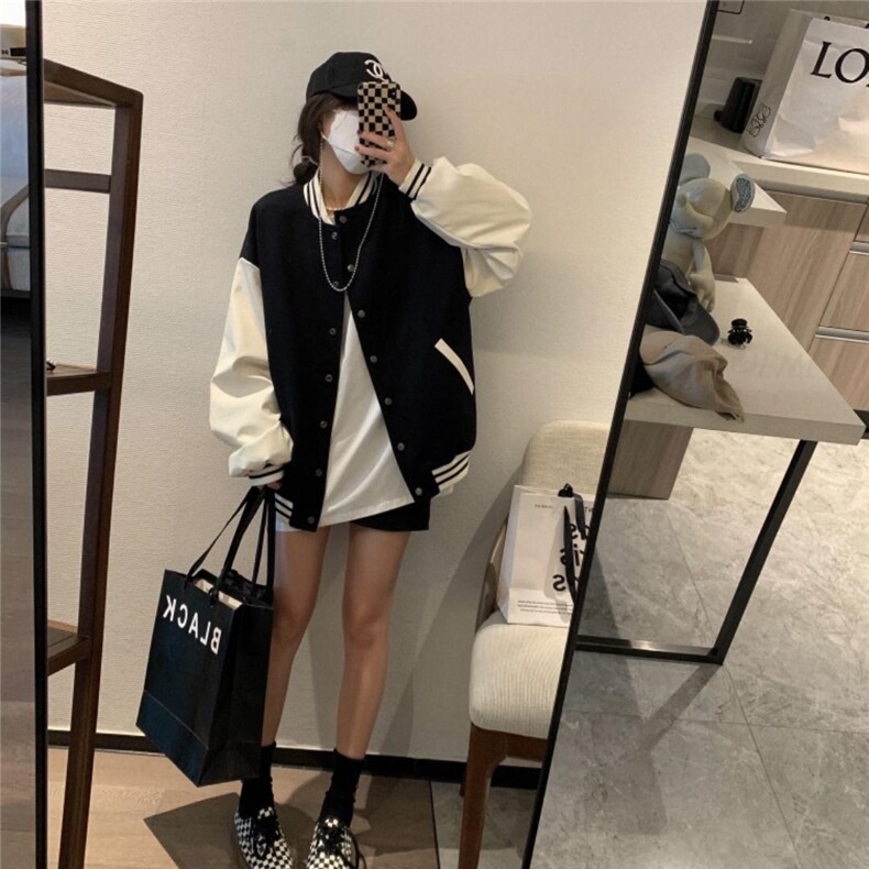 长款棒球服，其它，XTZ style