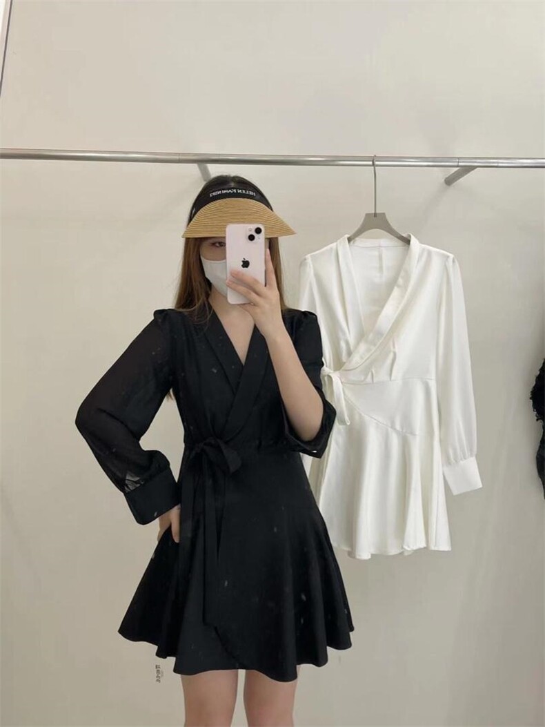 气质款连衣裙，女装连衣裙，花田么么