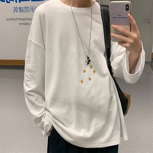 TX3068-P28 纯长袖t恤男大码圆领半袖打底衫图片
