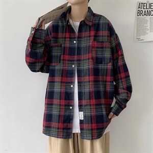 长袖衬衫男港风日系外套C8012P36，男装衬衫，星座1116-2