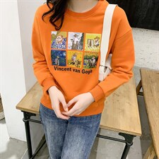 冬季新款-六宫格加绒卫衣，女装卫衣/绒衫，NOUSWEETY 诺小姐衣橱