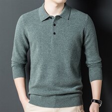 2023秋季新款男士中年商务休闲纯色针织衫羊毛圆领套头打底衫毛衣，男装针织衫/毛衣，电商B212（原钱塘6029）