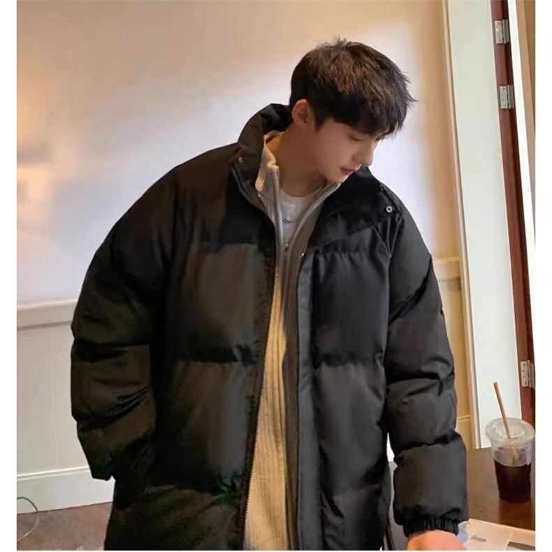 现货高品质美式高街冬季重磅三防加厚羽绒棉衣厚外套面包棉服,男装棉衣,电商A486-1