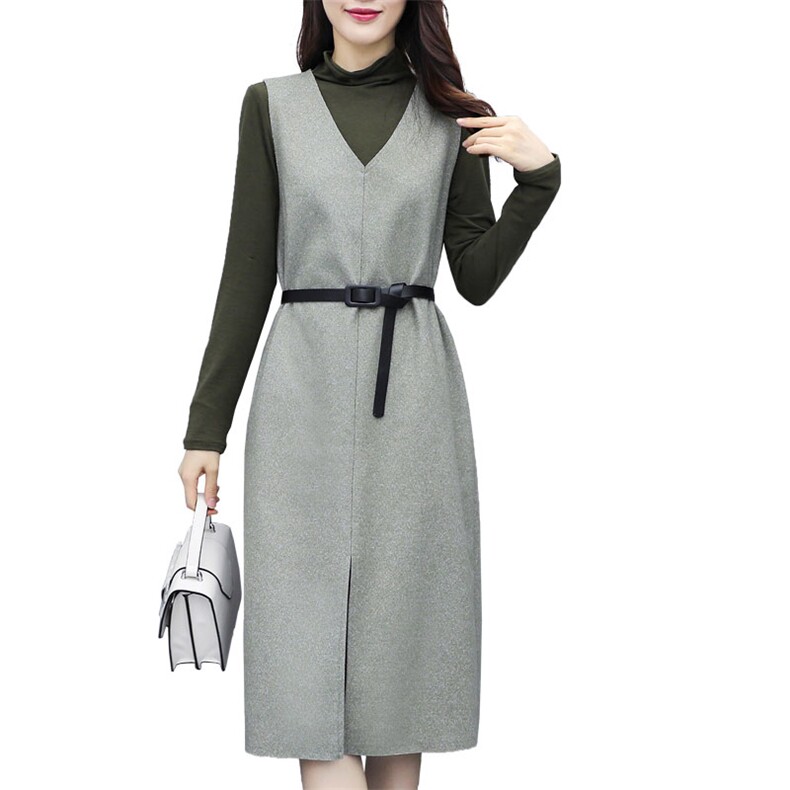 时尚潮流毛呢套装/套裙优雅2020年秋冬长袖气质舒适两件套,女装套装/套裙,瑶迪依秀
