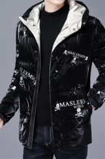 新款连帽羽绒服中年男常规款冬季商务休闲鸭绒外套SFT91958-P300，男装羽绒服，电商B212（原钱塘6029）