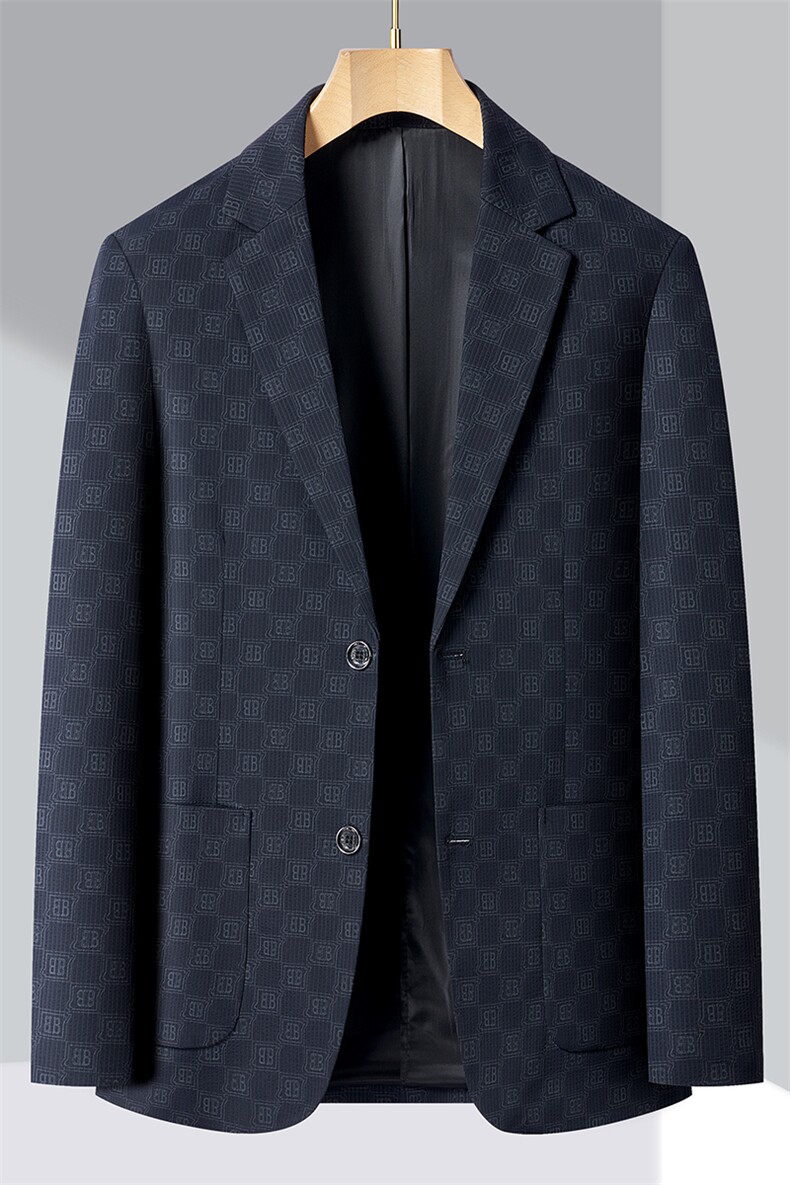 ZL6M8801男式秋季新款长袖薄款西服休闲商务便服西装单西,男装西服,电商B360