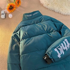 变色龙反光棉衣棉服亮面外套立领面包服中性风棉袄3367-P60，男装棉衣，星座207