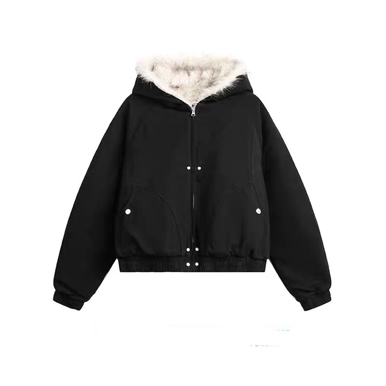 网图慎用冬季棉服座山雕男装痞帅毛领连帽棉衣外套S366-P148,男装棉衣,电商A233-1