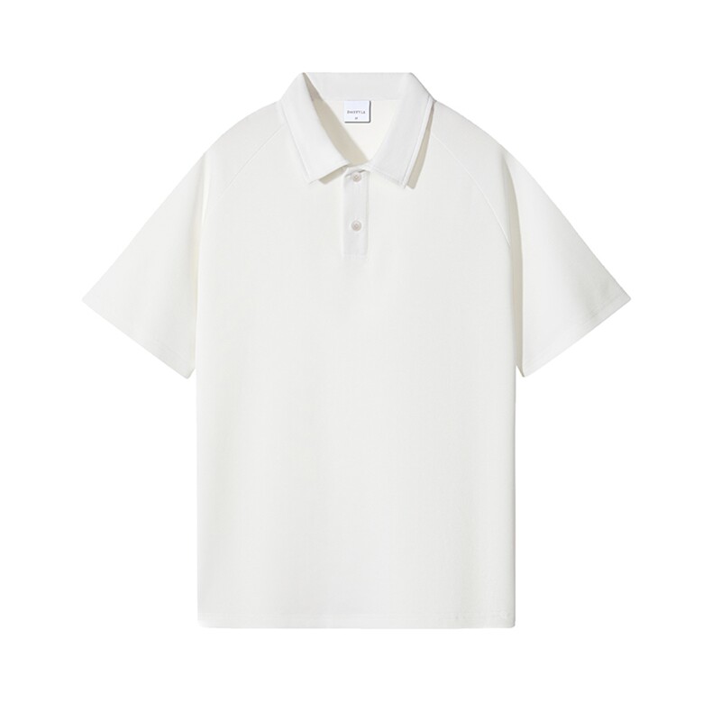 百搭纯色POLO衫男女款大版纯棉打底衫团体班服高克重品质,男装Polo衫,星座301D-4(原星座1004-4）