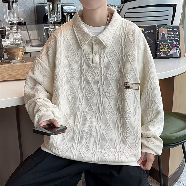 【加绒款】卫衣男潮ins港风潮流LA19P48,男装卫衣,星座1116-2