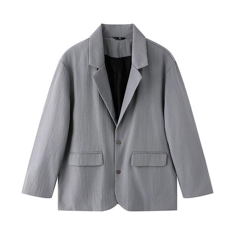 2026春季新款小西装英伦风休闲西装廓形外套JK2237-P75，男装西服套装，星座210-1