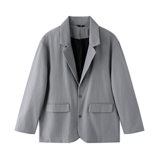 2026春季新款小西装英伦风休闲西装廓形外套JK2237-P75，男装西服套装，星座210-1