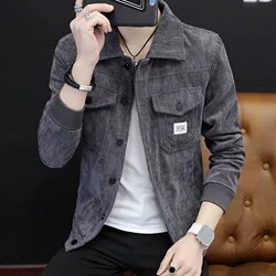 2021新款牛仔夹克男秋冬新款休闲青年潮流上衣个性帅气复古外套男,男装夹克,星座1804