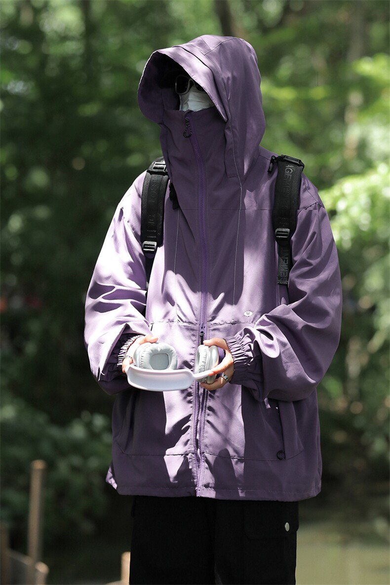 抖音直播！冲锋衣防风防水三合一外套夹克男两件套XH36SHY-P97,男装夹克,电商B367