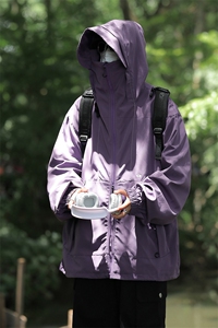抖音直播！冲锋衣防风防水三合一外套夹克男两件套 XH36SHY-P97图片
