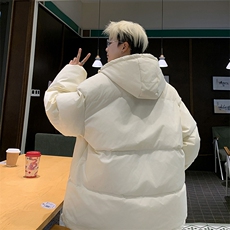 男士外套连帽宽松秋冬棉服面包服MY606P78直播，男装棉衣，星座1904A
