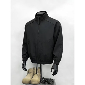 硬汉风户外夹克男立领纯色上衣冲锋衣外套DSA157B-JK7822-P50,加拿大女星穿搭男夏季图片