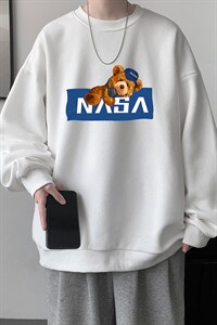 NASA 圆领卫衣男大码加厚加绒长袖t恤男S6247-P28 加绒款-P33图片