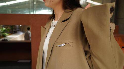 设计师款西装，女装西装，木木林合