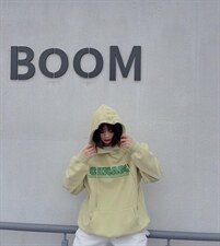 2021年秋冬新款加绒加厚休闲卫衣，女装卫衣/绒衫，咖啡色