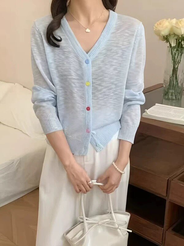 夏季休闲风时尚潮流新款防晒外套均码,女装防晒衣,梵泰羊绒