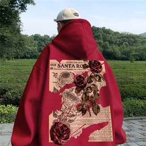 直播360克重磅美式潮牌印花卫衣Y130特P35 同步供应华棉品质图片