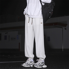 重磅亲肤保暖束脚华夫格美式垂顺卫裤子K955-特批-32加绒-42，男装休闲裤，星座718-1
