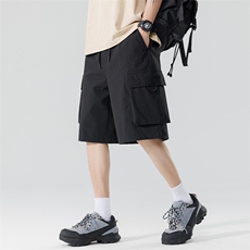 短裤夏季薄款阔腿工装裤运动休闲速干直筒裤A436-5272-P5278，男装牛仔裤，电商A436